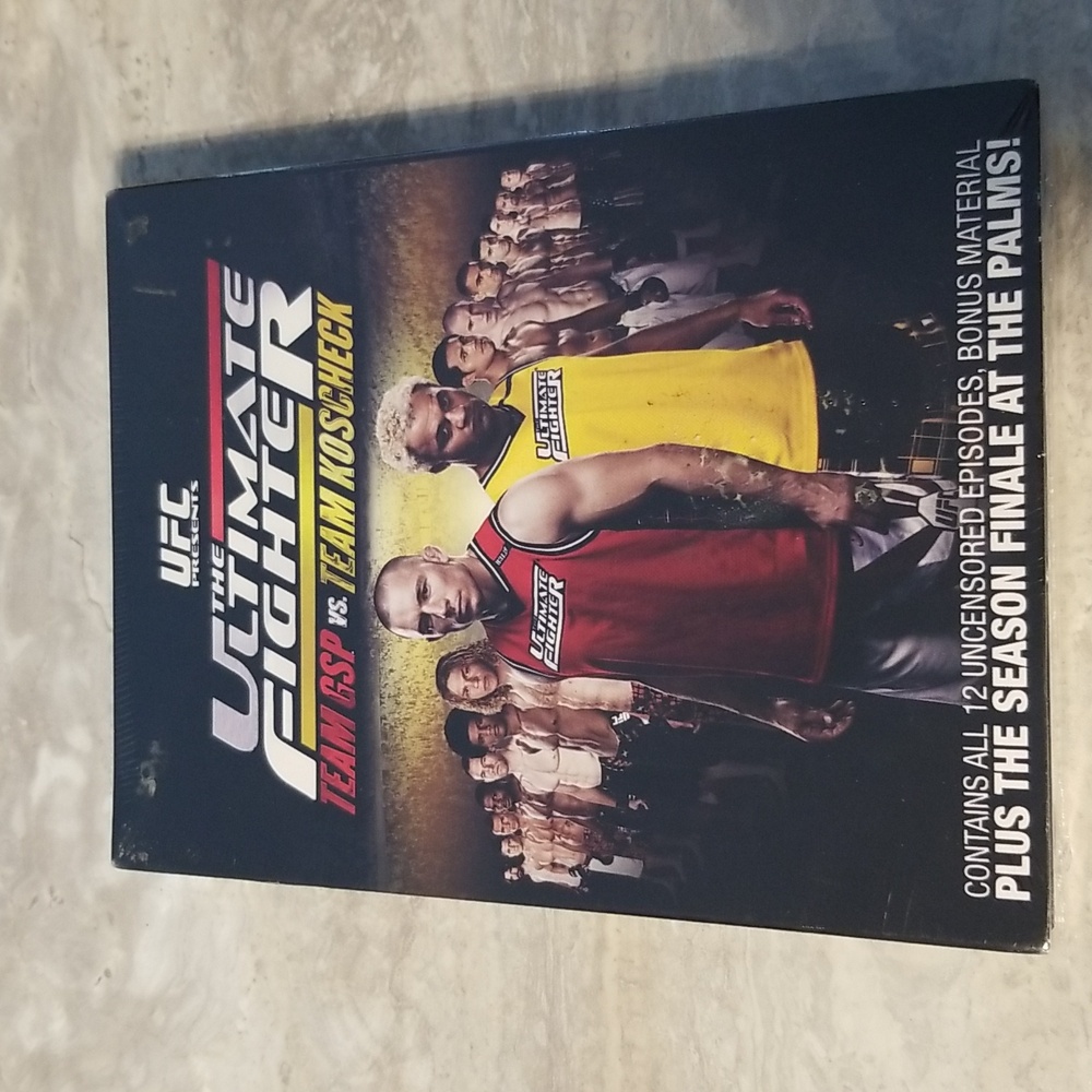 Sealed UFC The Ultimate Fighter Team GSP vs Team Koscheck dvds